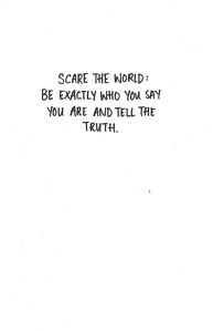 scare the world